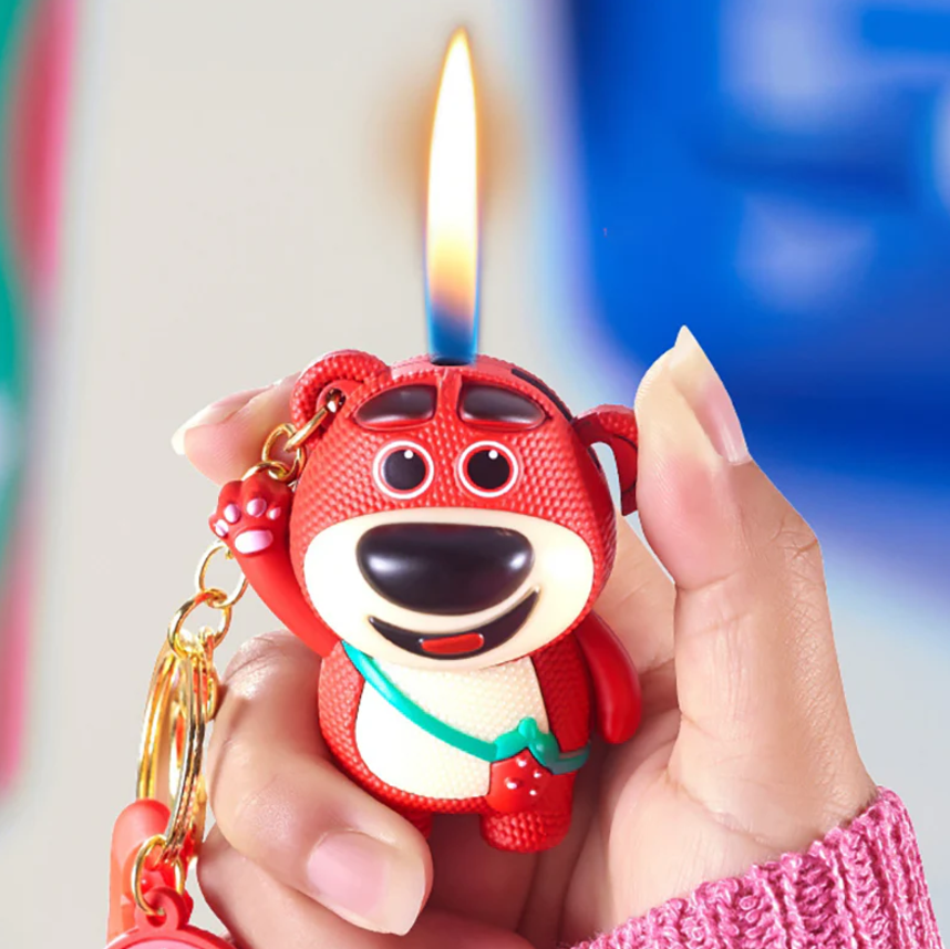 Cartoon Strawberry Bear Lighter