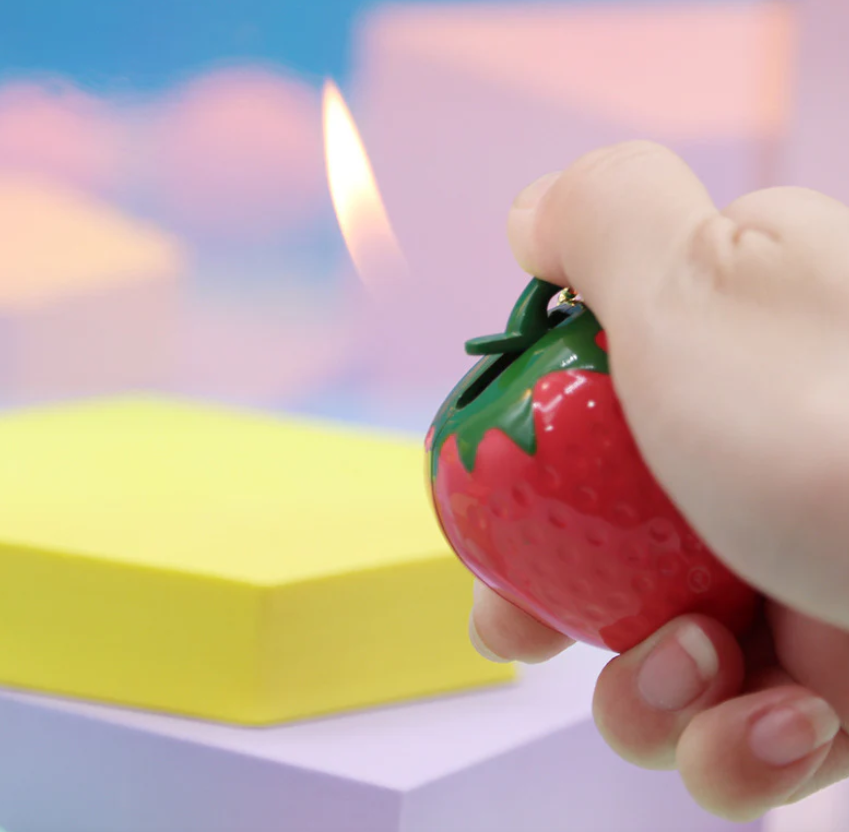 Cute Strawberry Lighter