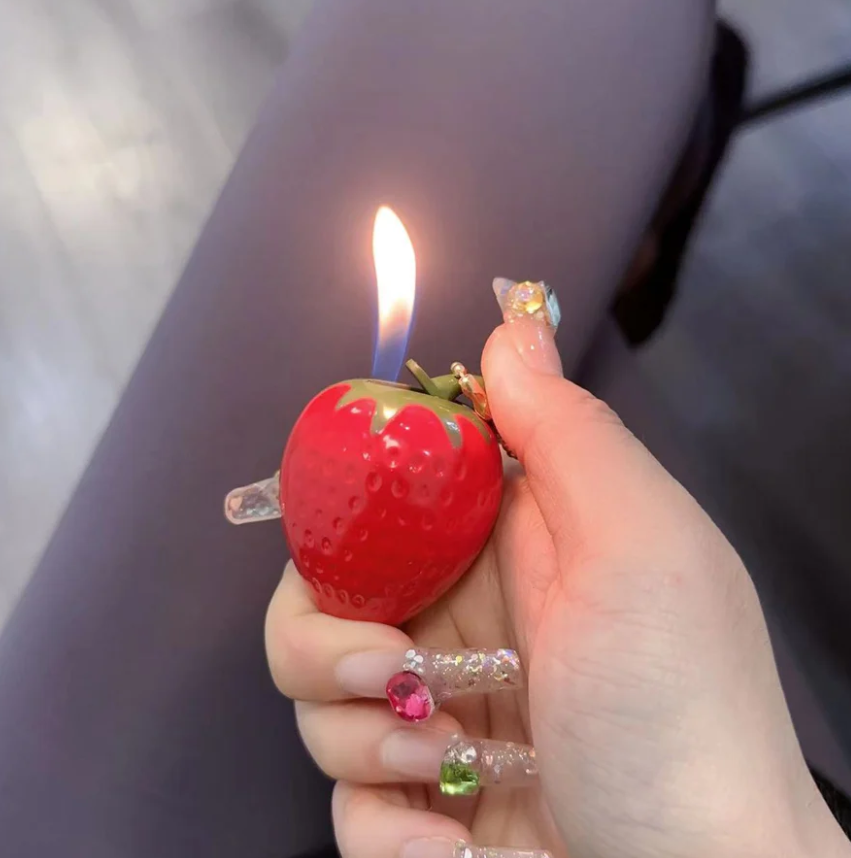 Cute Strawberry Lighter