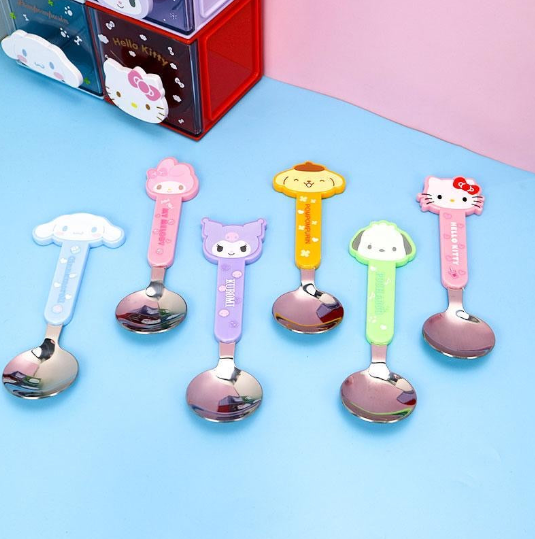 Sanrio Cute Spoon Stainless Steel Tea Spoon Coffee Spoon Sugar Spoon for Mug