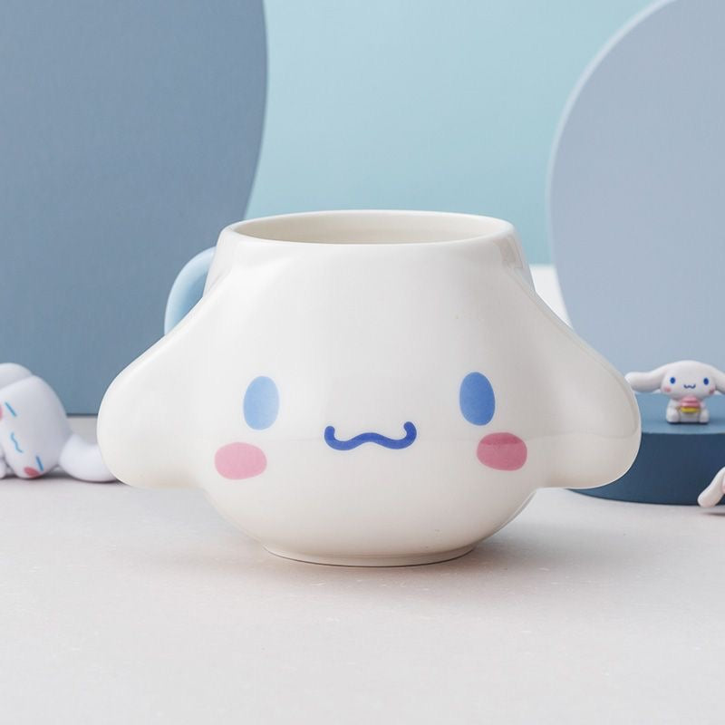 Sanrio Cute Ceramic Coffee Mug Christmas Birthday Novelty Gifts for Women Kids