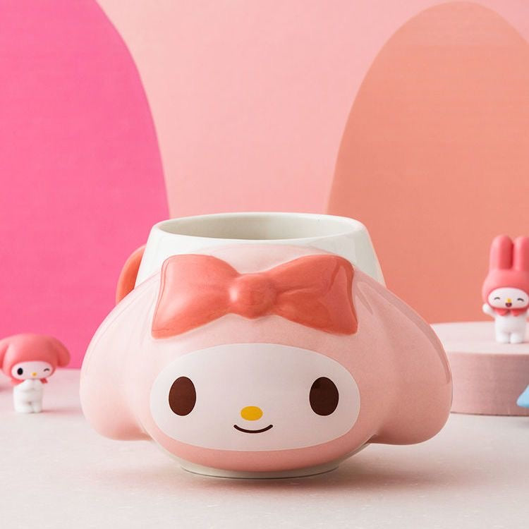 Sanrio Cute Ceramic Coffee Mug Christmas Birthday Novelty Gifts for Women Kids