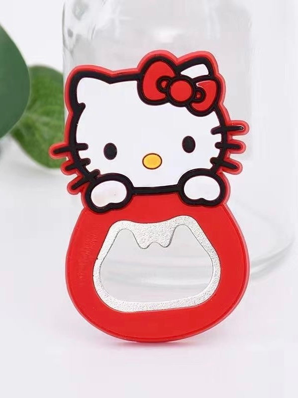 Sanrio 2 PCS(Pack of 1) Bottle Opener Beer Opener Can Opener Kitchen Gadget Bar Tools Cap Opener Juice Lid Opener