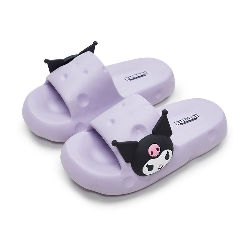 Sanrio summer cute cheese indoor non-slip thick bottom slippers for children Girl