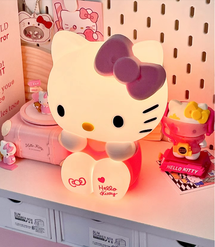 Kitty pat light night light silicone