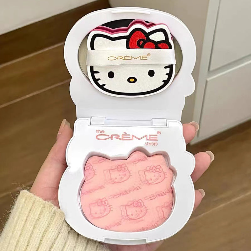 The Creme Shop Hello Kitty Creme Shop Edition 2-Colour Formal Pack 100 matte blotting sheets + reusable mirror powder